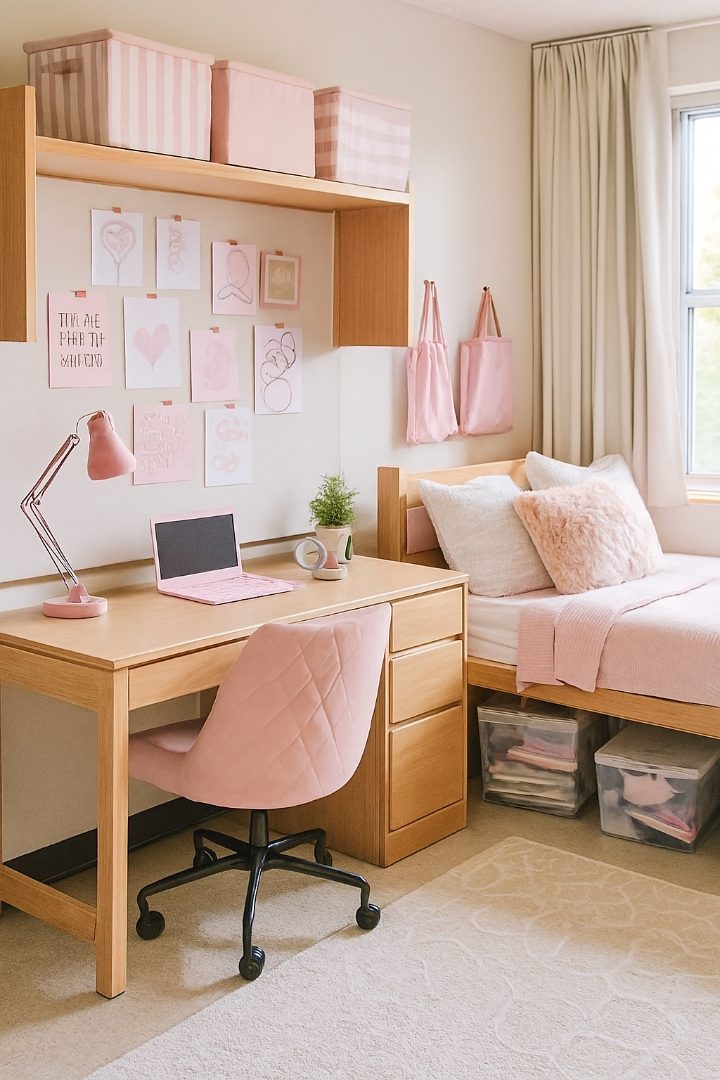 Pink Dorm Room Decor: 18 Stylish Ideas for a Dreamy College Space