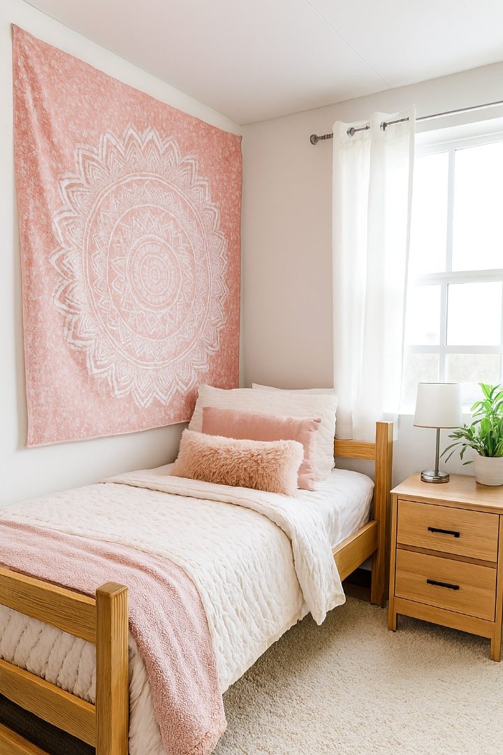 Pink Dorm Room Decor: 18 Stylish Ideas for a Dreamy College Space