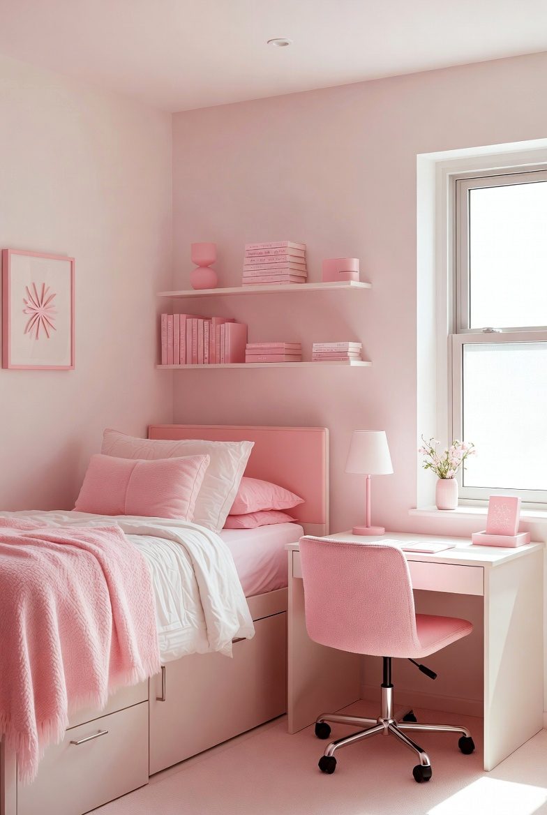 Pink Dorm Room Decor: 18 Stylish Ideas for a Dreamy College Space