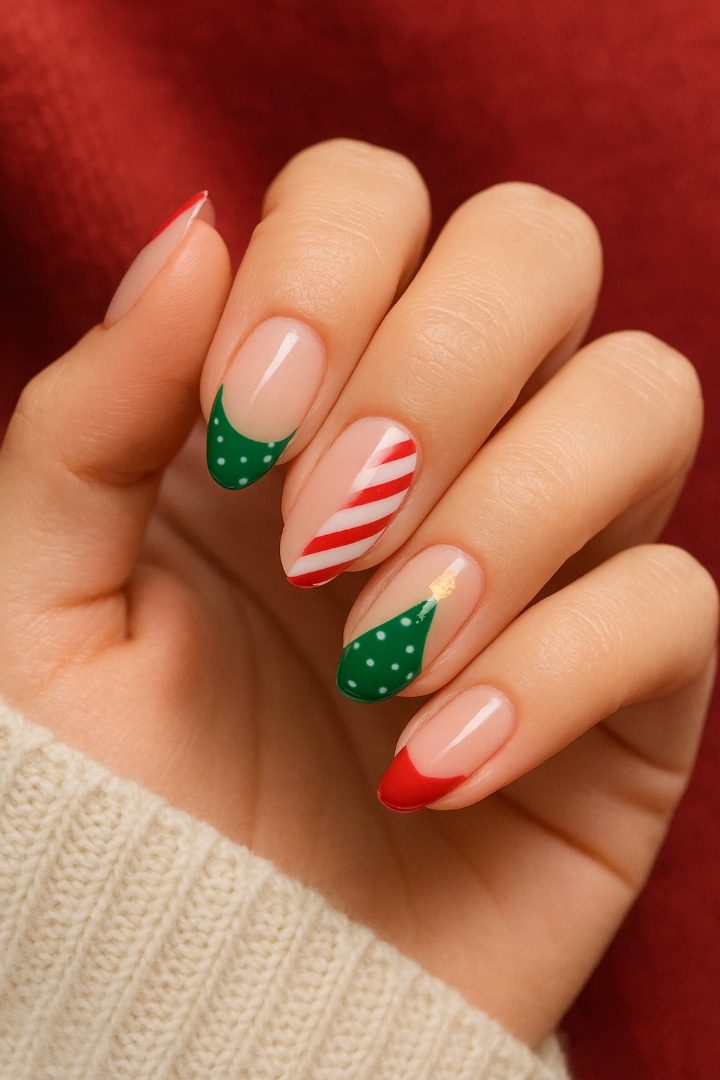 25+ Christmas Nail Ideas You’ll Want to Save This Season