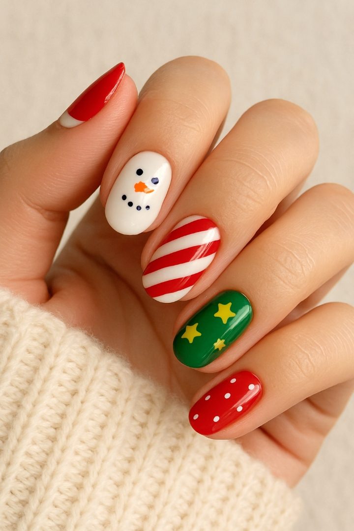 25+ Christmas Nail Ideas You’ll Want to Save This Season