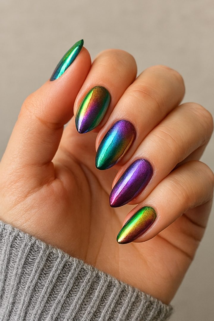 21 Glam Nail Designs That Shine Under Party Lights