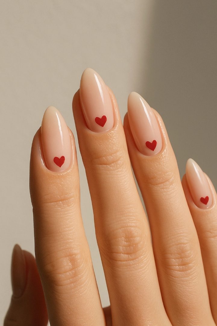 25 Heart Nail Designs That Are Cute but Classy