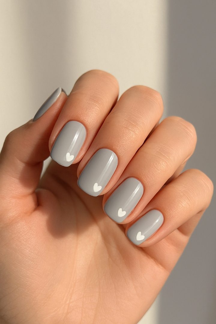 25 Heart Nail Designs That Are Cute but Classy