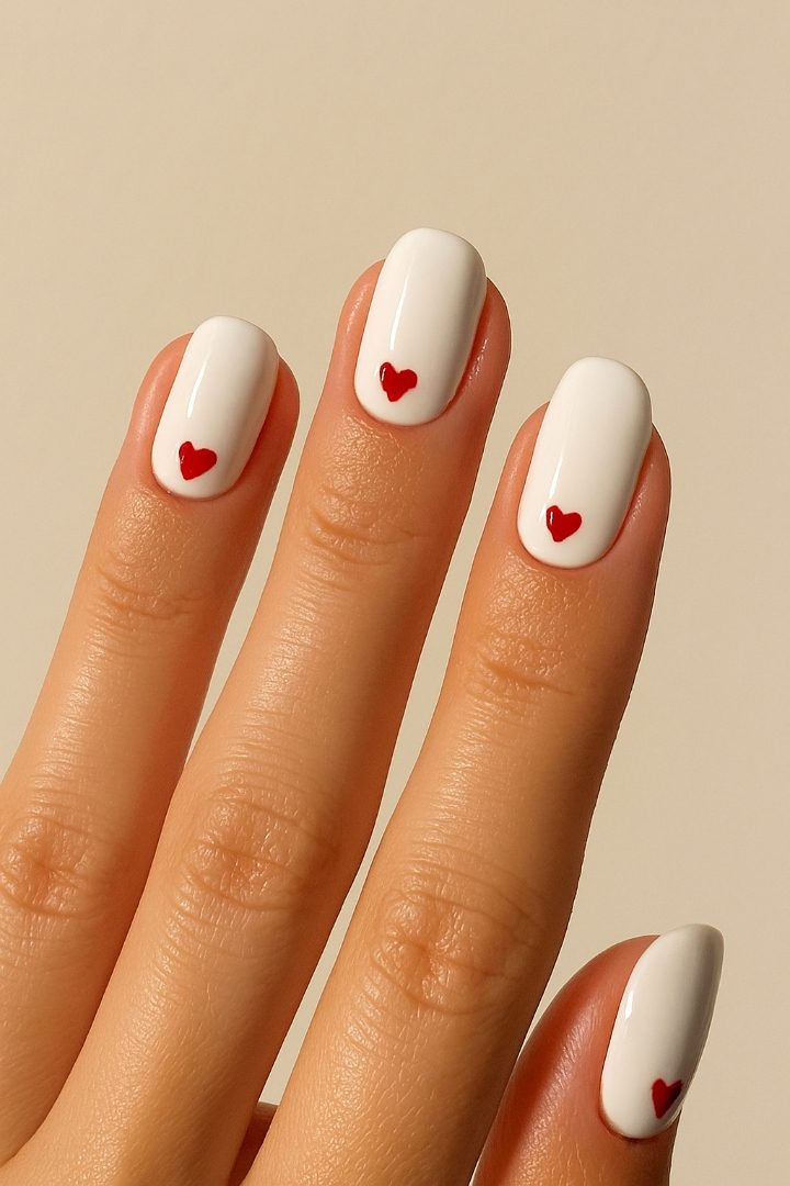 25 Heart Nail Designs That Are Cute but Classy