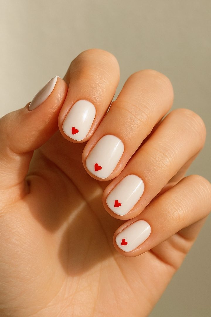 25 Heart Nail Designs That Are Cute but Classy