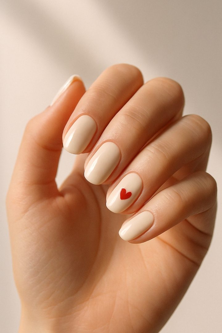25 Heart Nail Designs That Are Cute but Classy