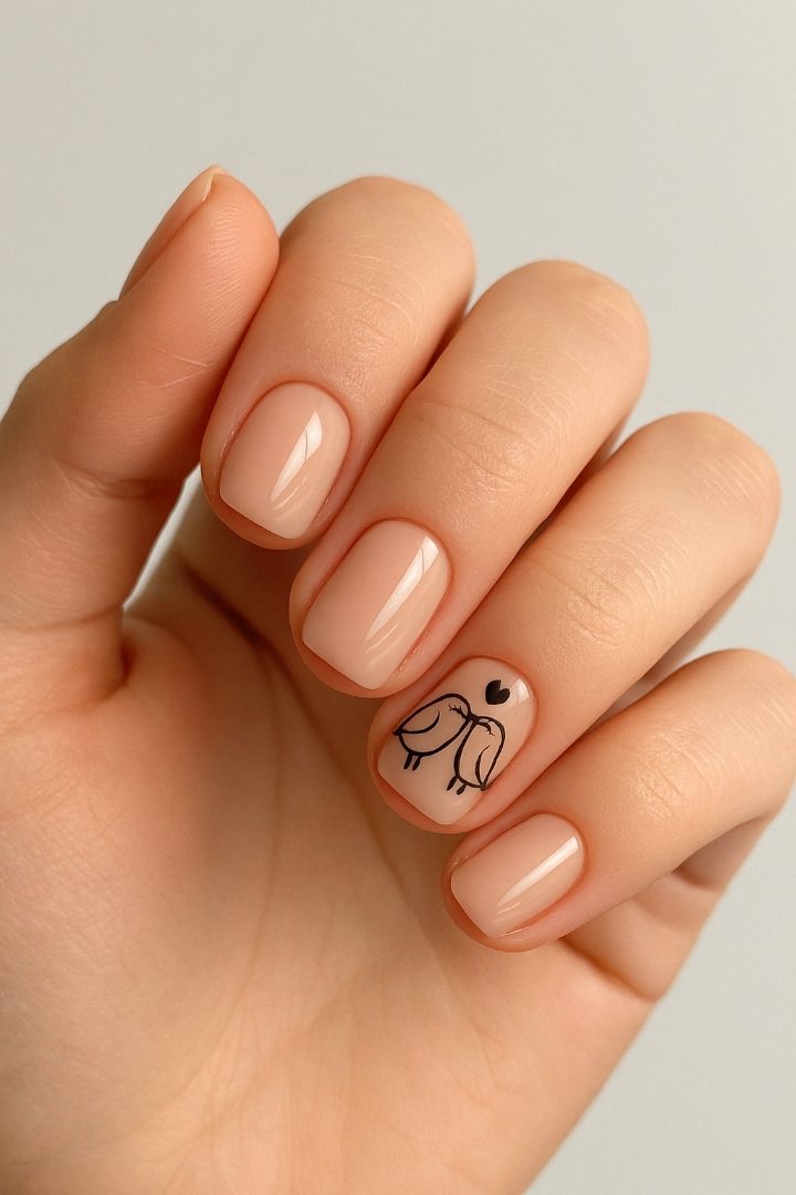 15 Love Bird Inspired Nail Ideas for a Romantic, Whimsical Look