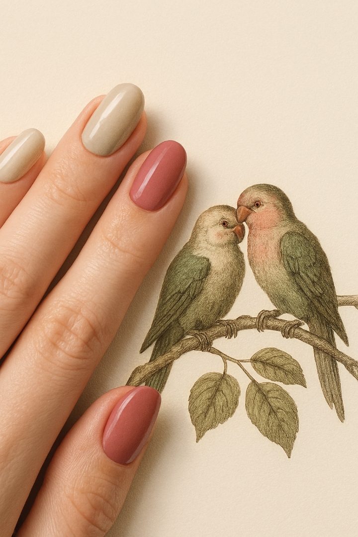 15 Love Bird Inspired Nail Ideas for a Romantic, Whimsical Look