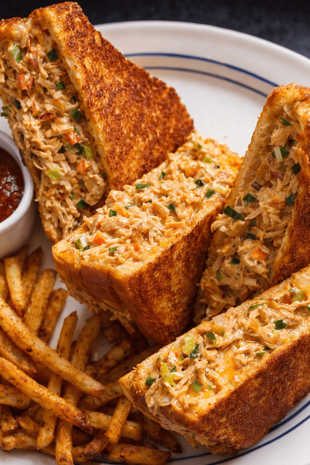 Creamy Chicken Melt Sandwich recipe 
