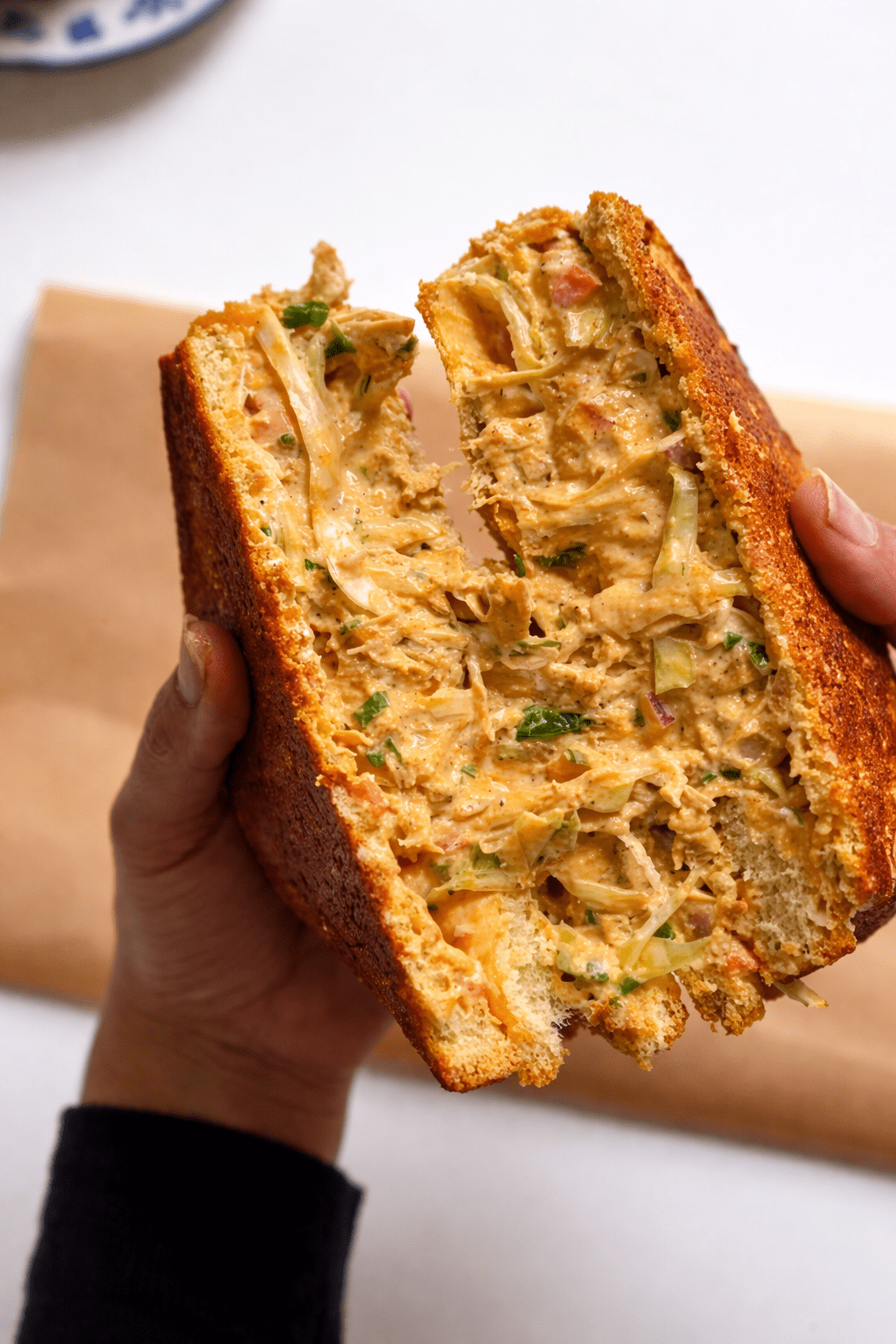 Creamy Chicken Melt Sandwich (Cheesy, Crispy & Crowd-Pleasing)
