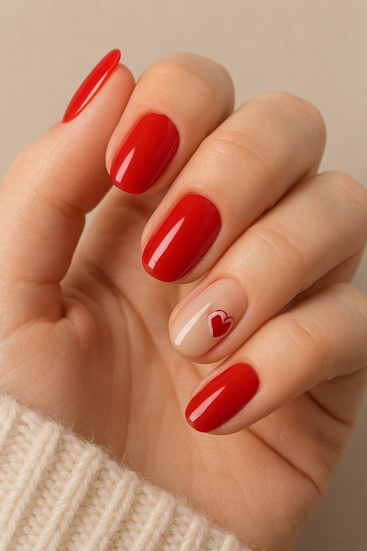 18 Romantic Red Nail Ideas for February You’ll Fall in Love With