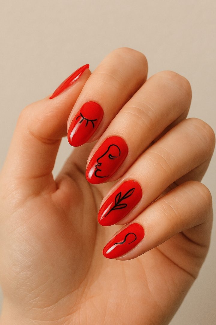 18 Romantic Red Nail Ideas for February You’ll Fall in Love With
