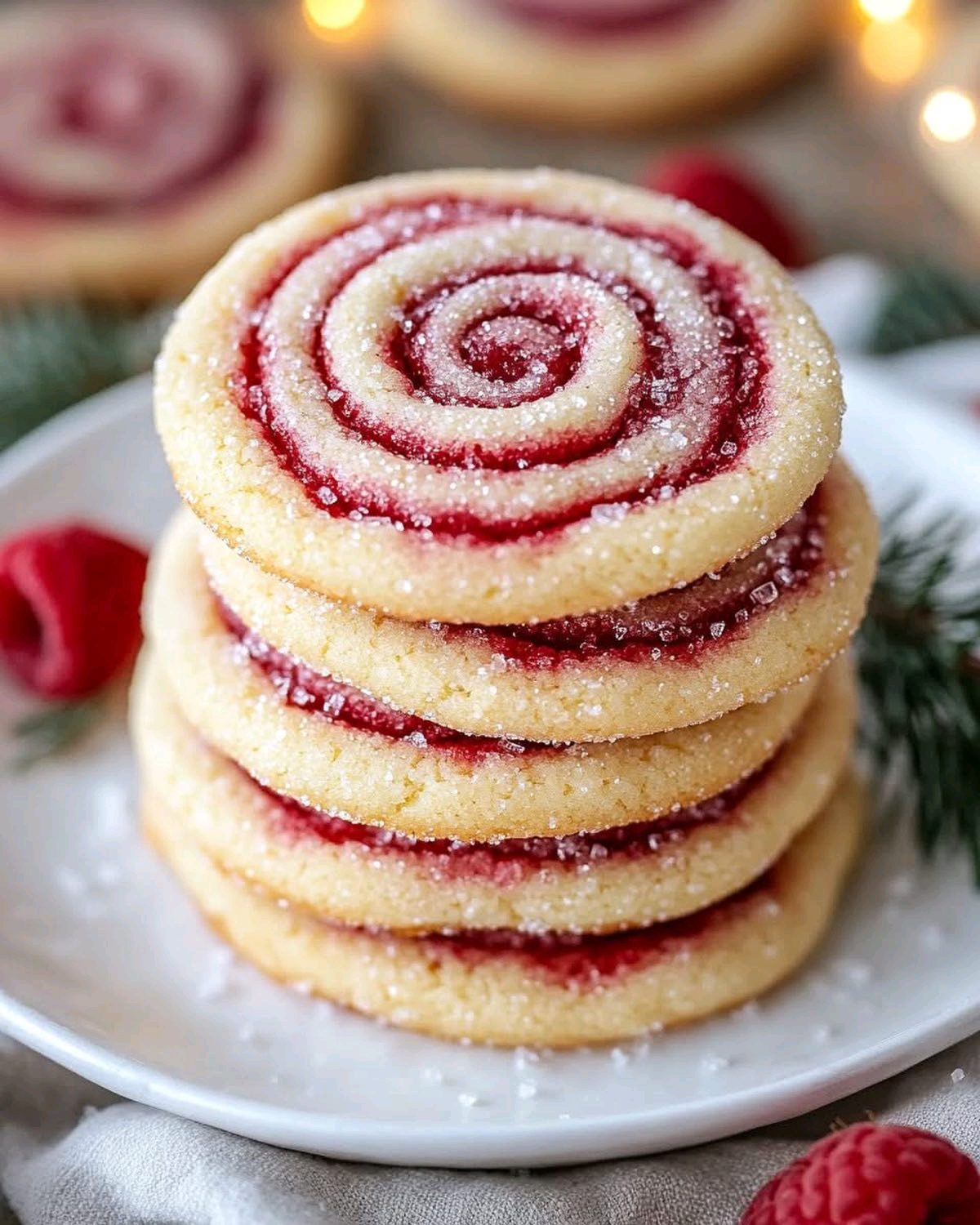 Raspberry Swirl Sugar Cookies recipe 