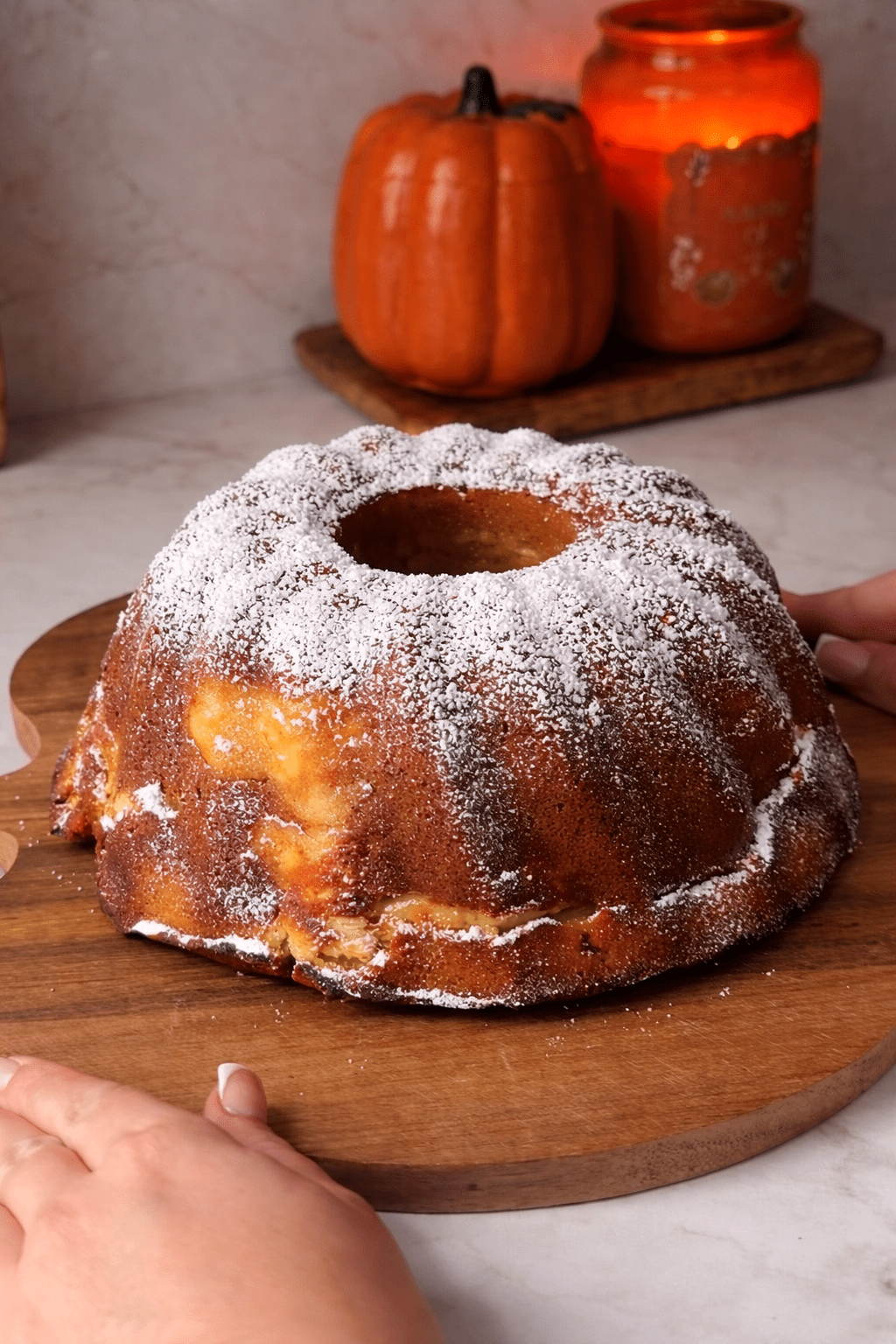 Pumpkin Cheesecake Bundt Cake recipe 