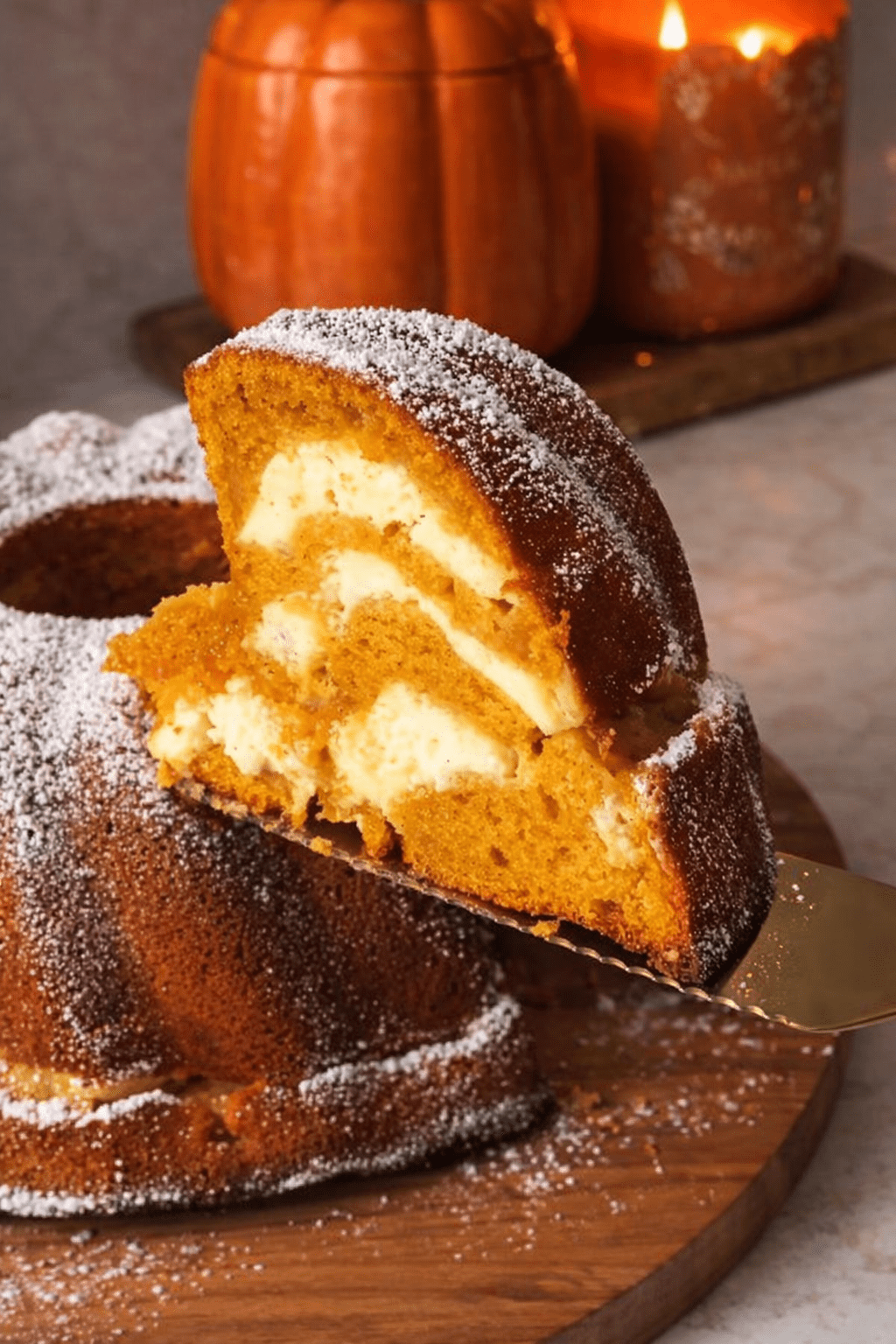 How to make Pumpkin Cheesecake Bundt Cake