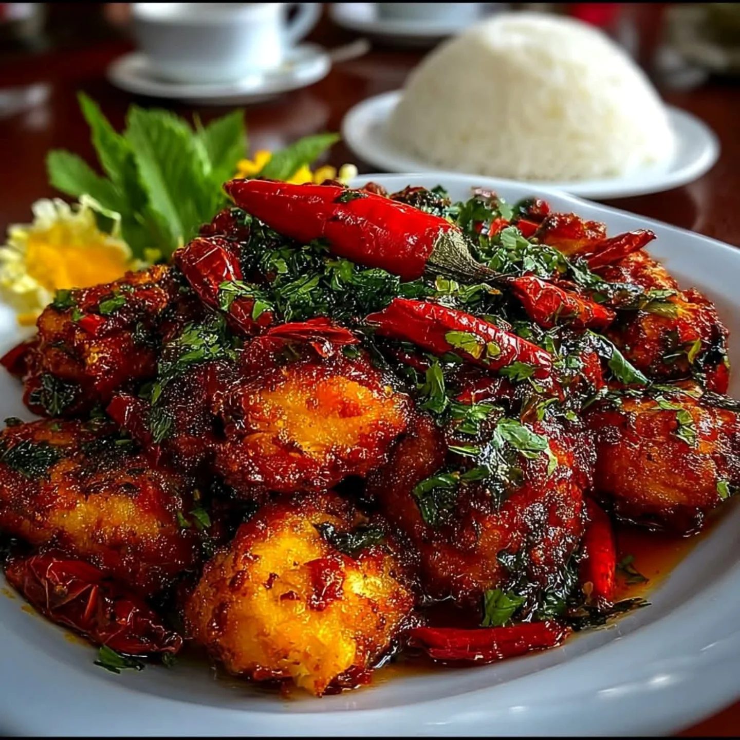 Spicy Portuguese Chilli Chicken recipe