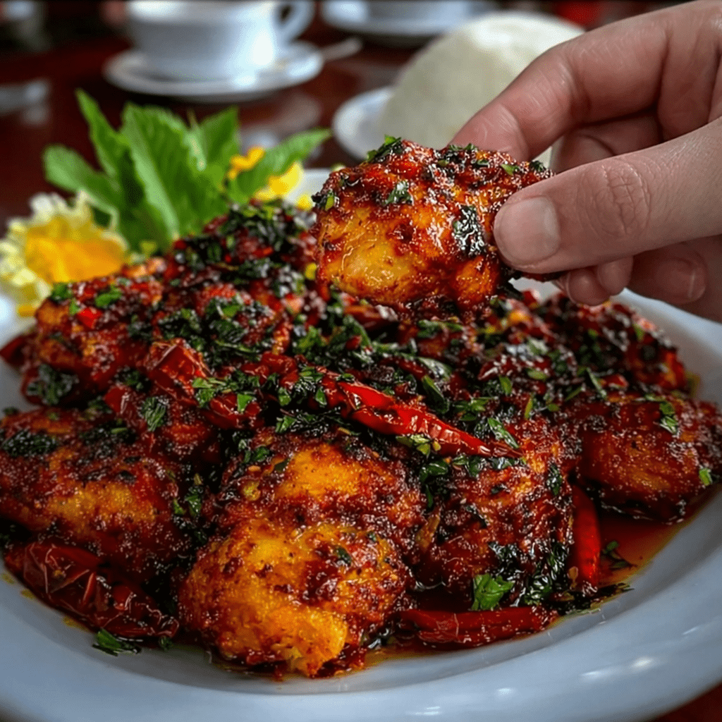 How to prepare Spicy Portuguese Chilli Chicken