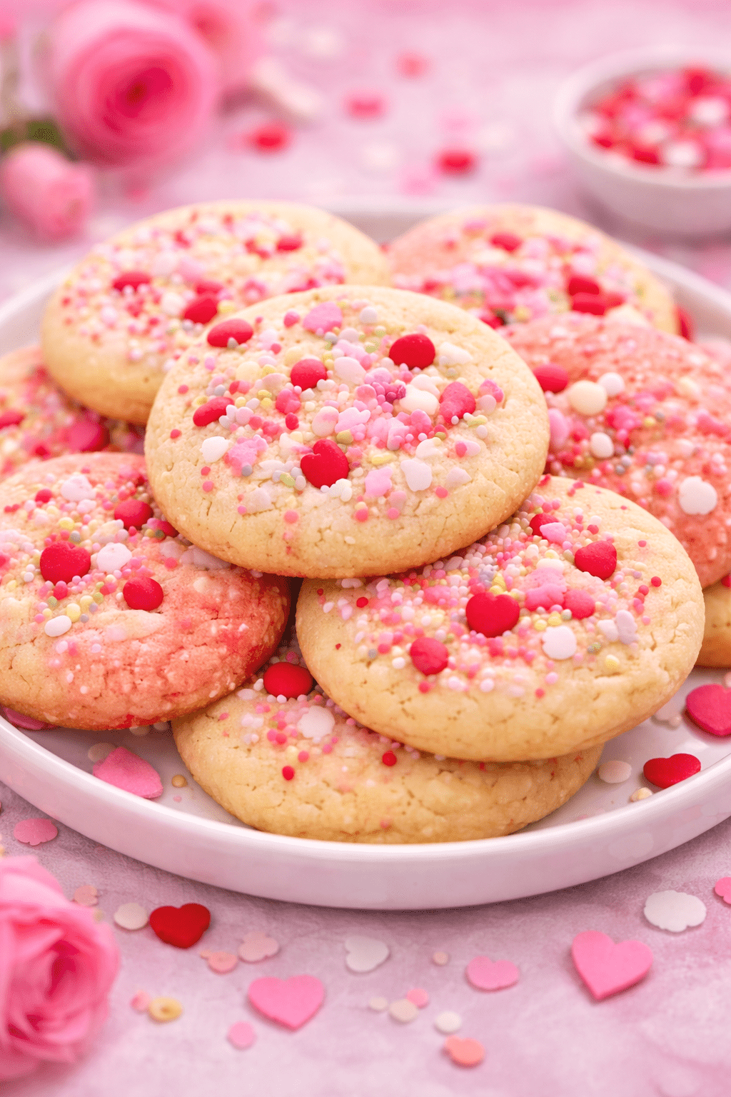 How to make Valentine’s Day Vanilla Cookies