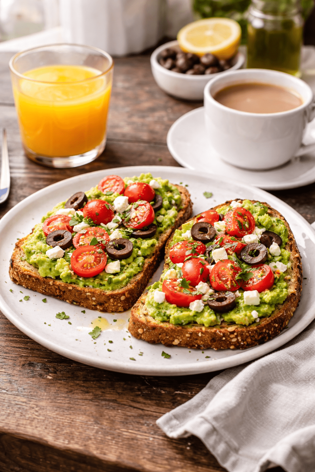 How to prepare Mediterranean Avocado Toast