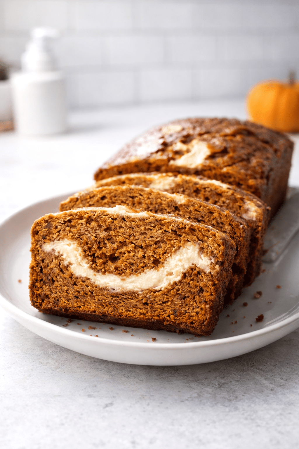 How to make Pumpkin bread with cream cheese