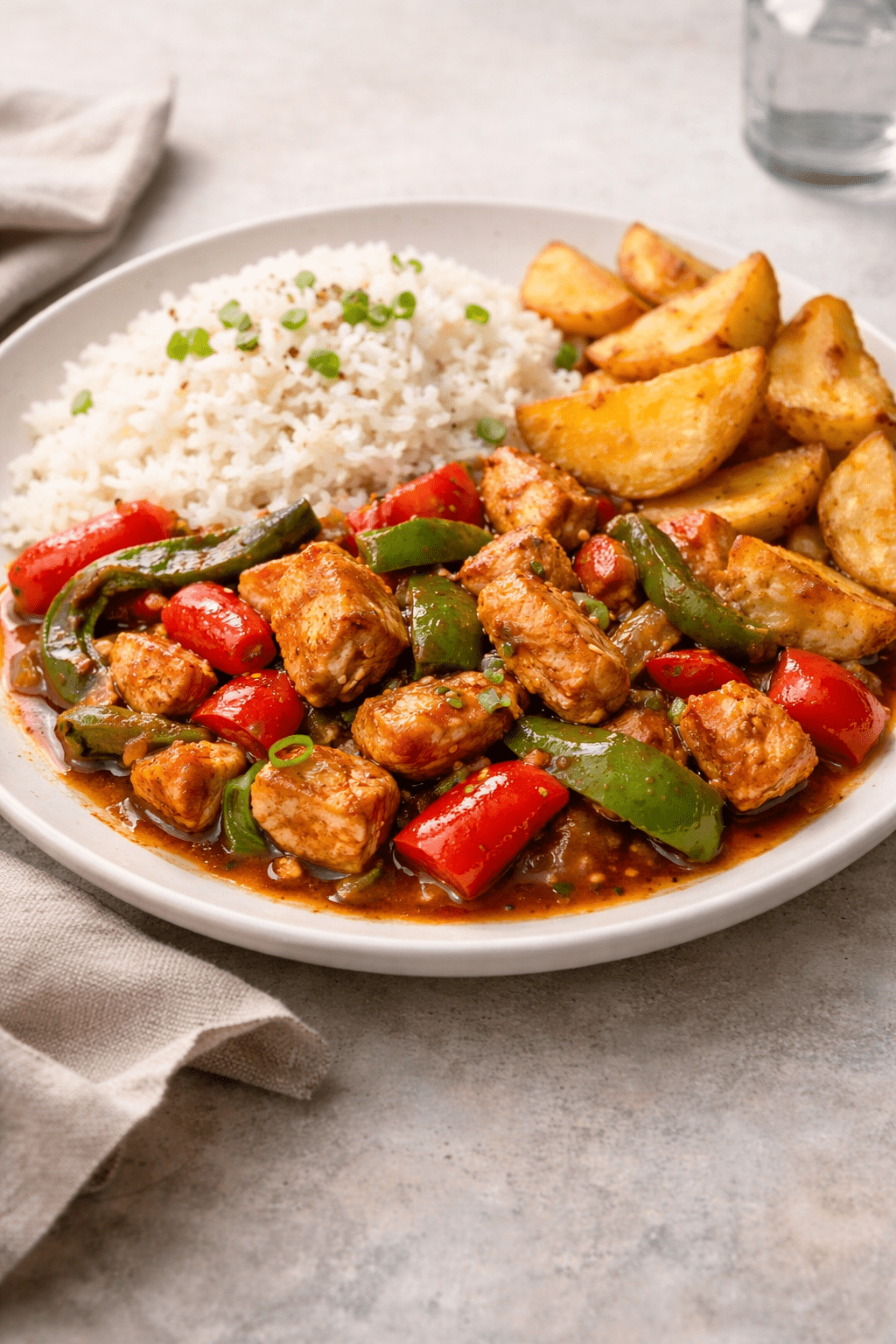 Chicken and Bell Pepper Stir-Fry recipe 