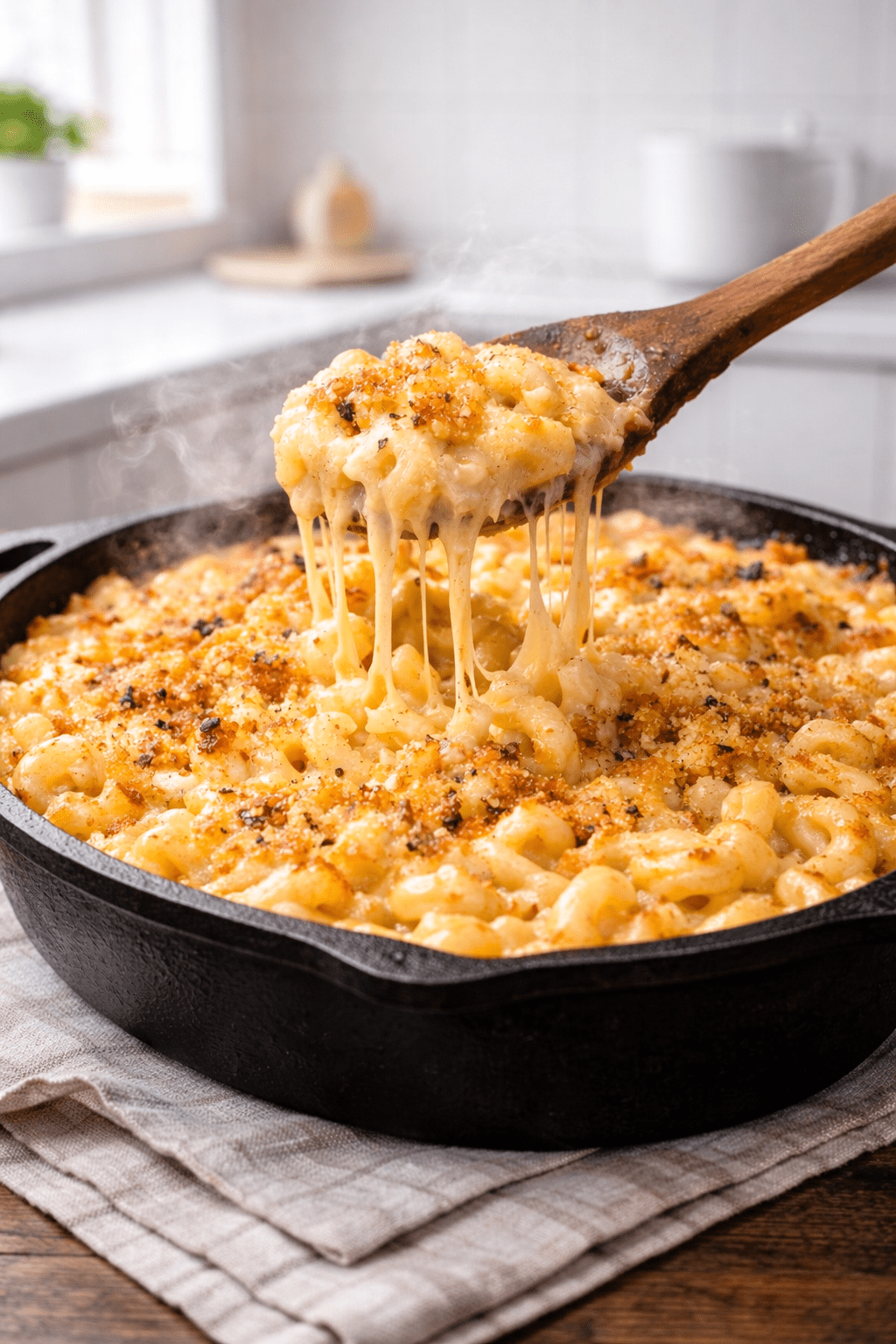 Creamy Smoked Mac and Cheese recipe 