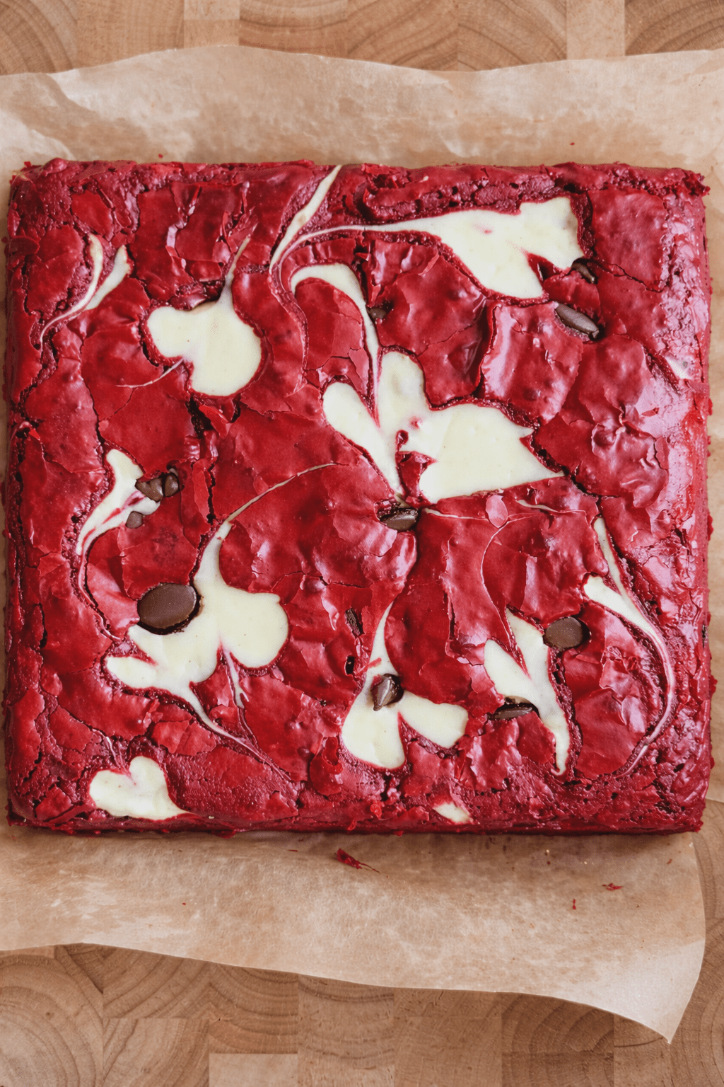 Red Velvet Cheesecake Brownies recipe 