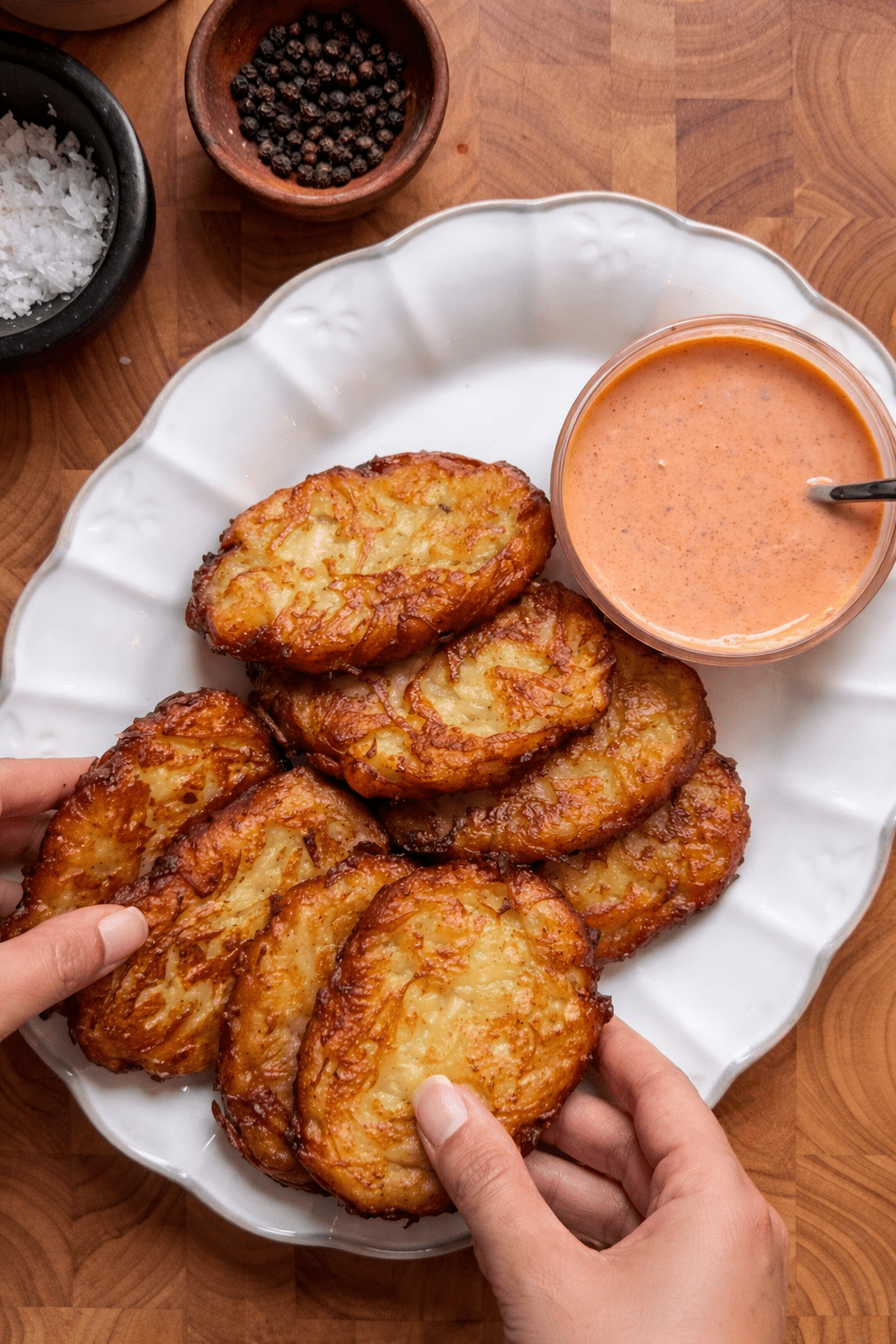 Garlic Parmesan Hash Browns recipe 