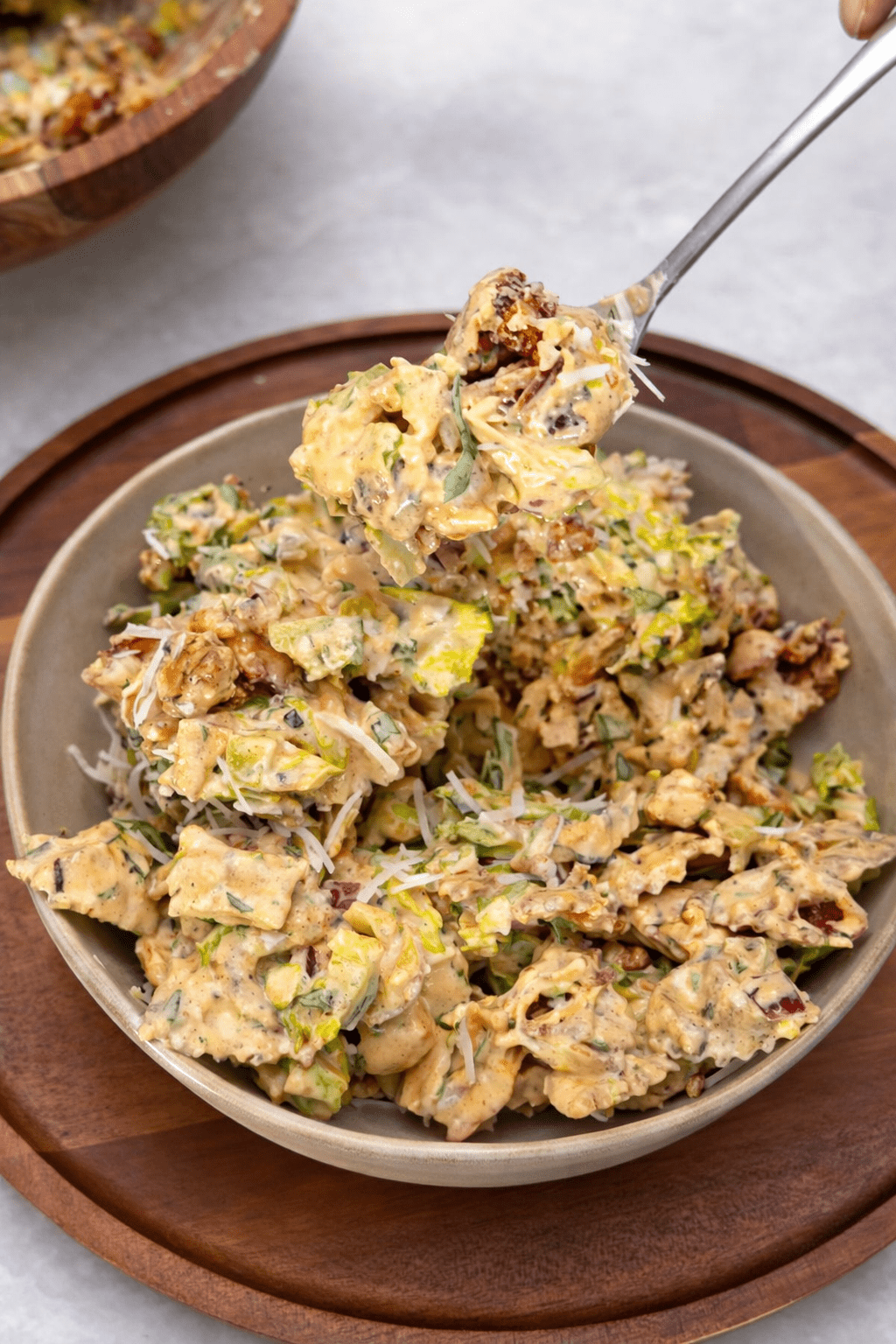 How to make Crispy Pasta Caesar Salad