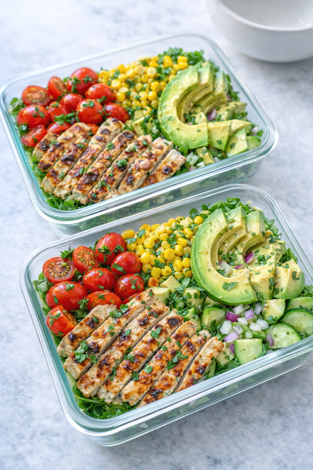 How to make Grilled Chicken Avocado Salad