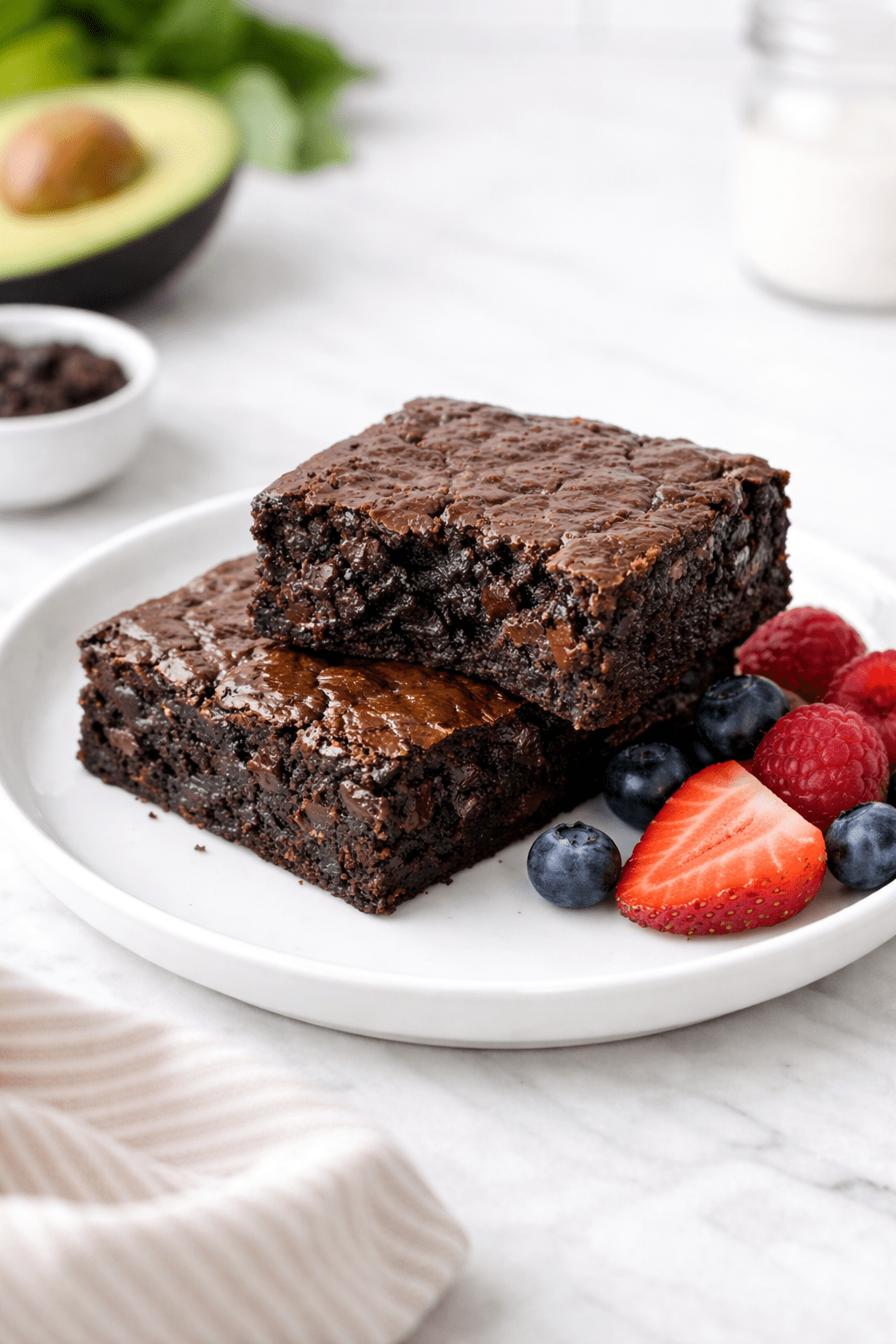 How to make avocado brownies for weight loss