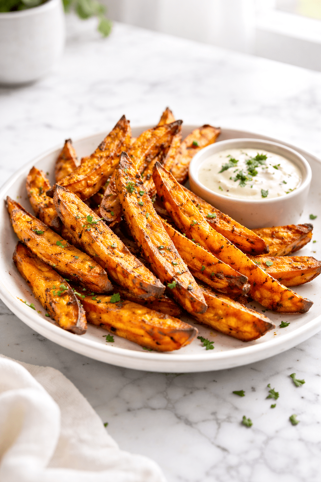 How to make Crispy Sweet Potato Fries