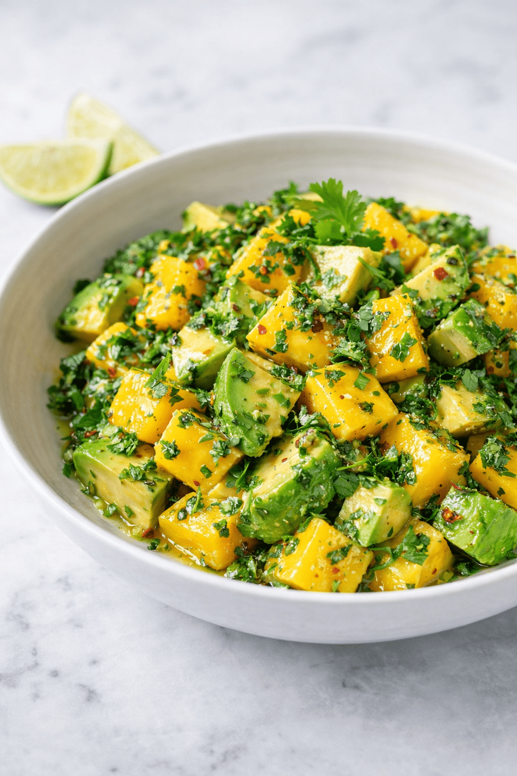 How to make Mango Avocado Salad