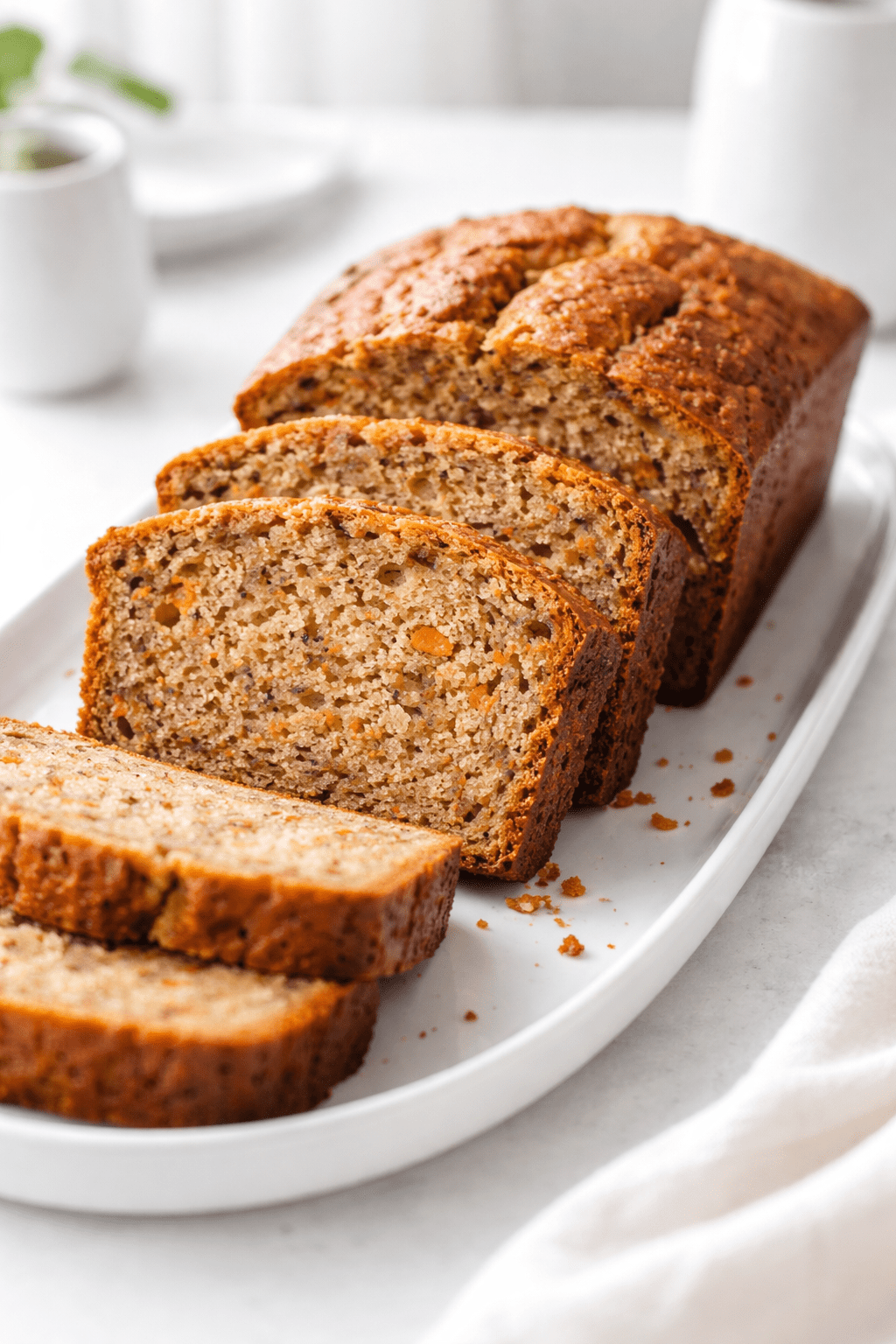 Carrot Banana Bread Recipe 