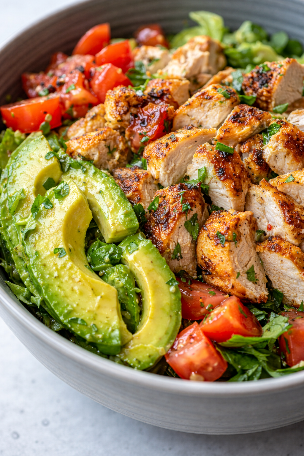 Quick and healthy avocado chicken salad Recipe 