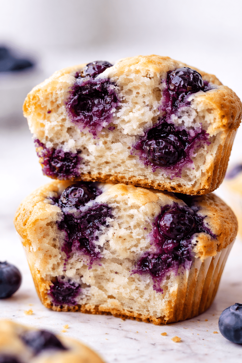 Blueberry muffins