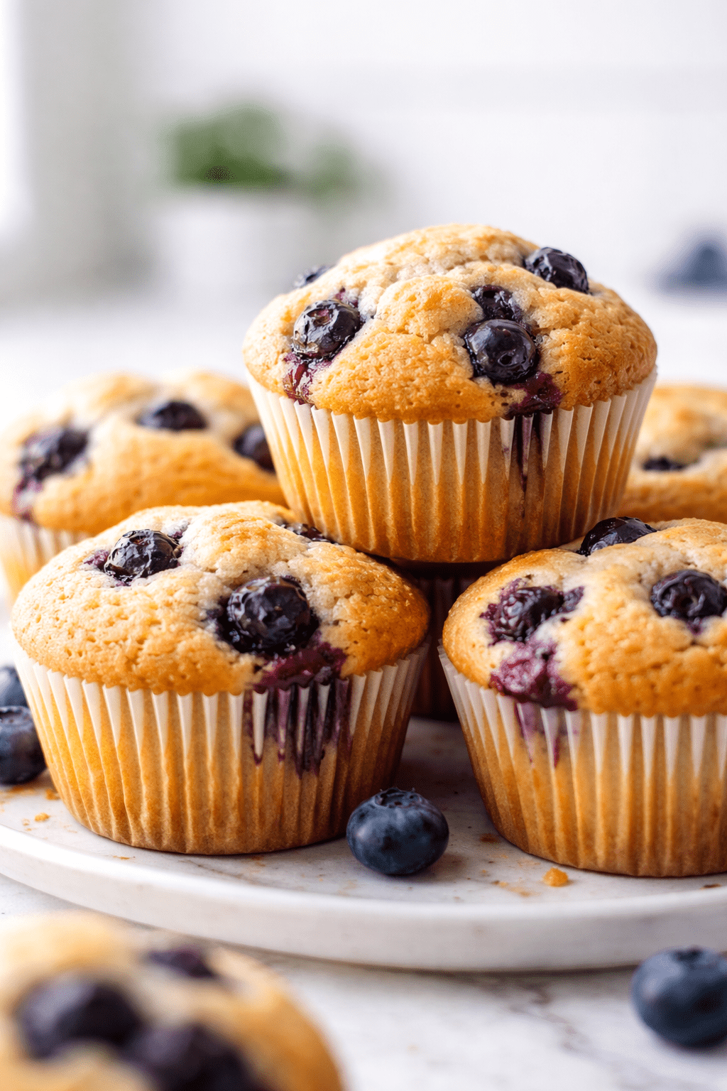 How to make Blueberry muffins