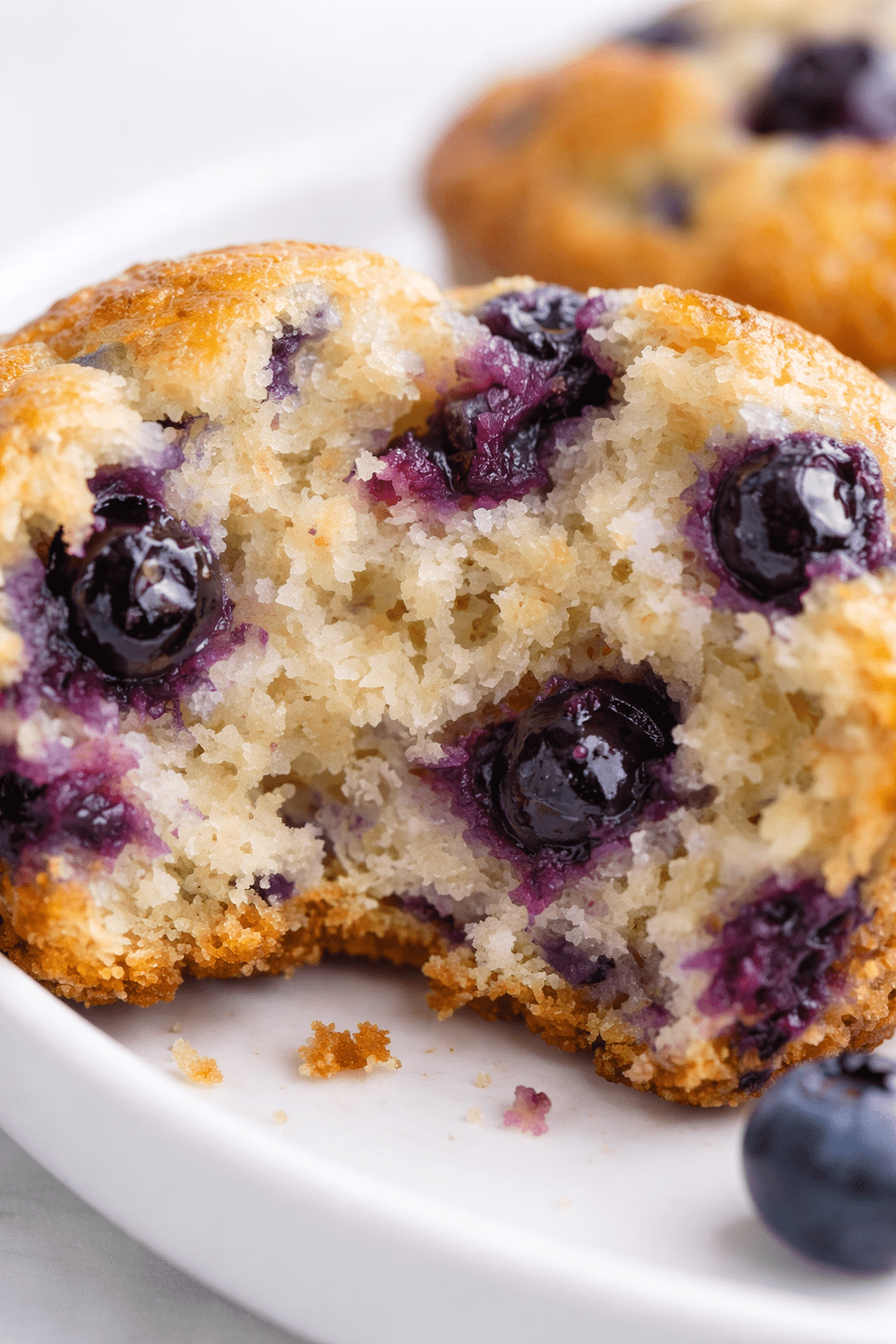 Banana blueberry muffins recipe 
