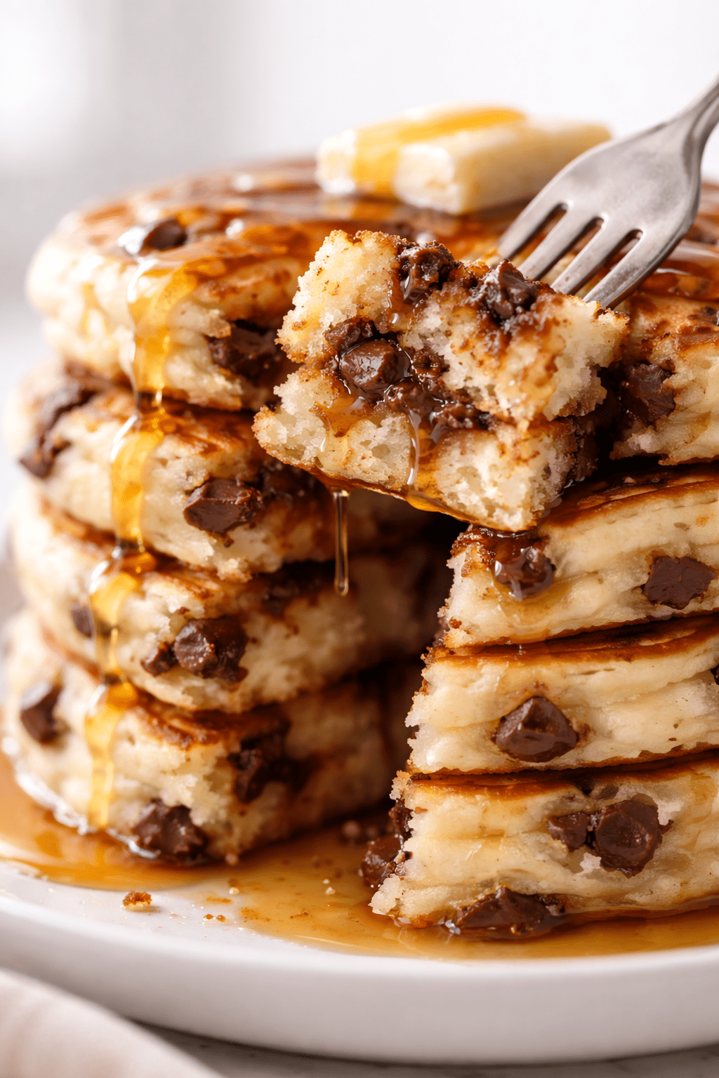 chocolate chip pancakes recipe