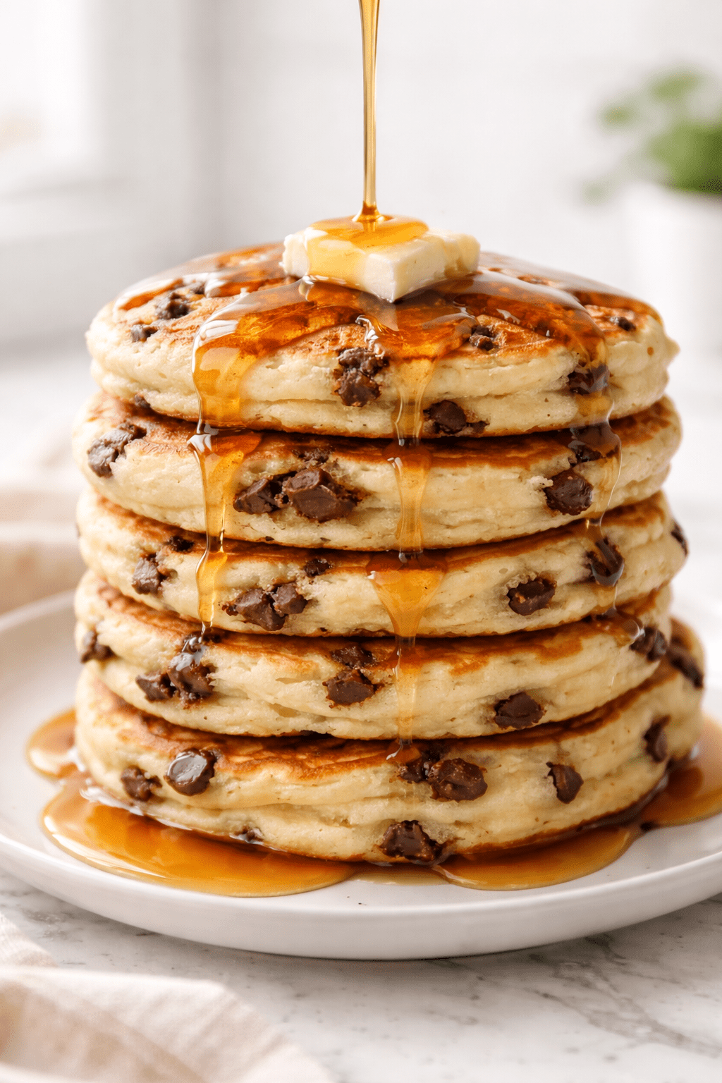 How to make chocolate chip pancakes