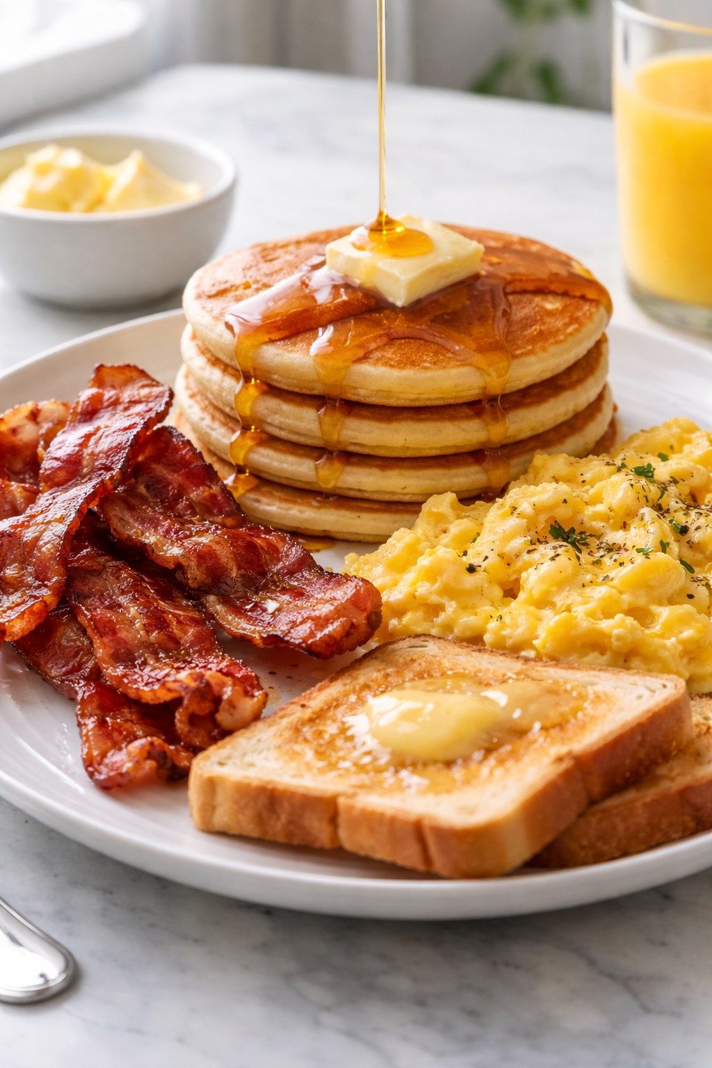 How to make American breakfast