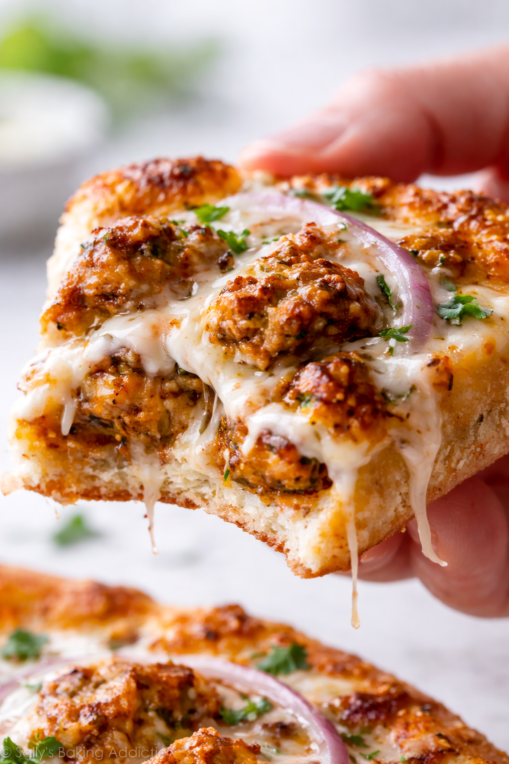 Shawarma pizza