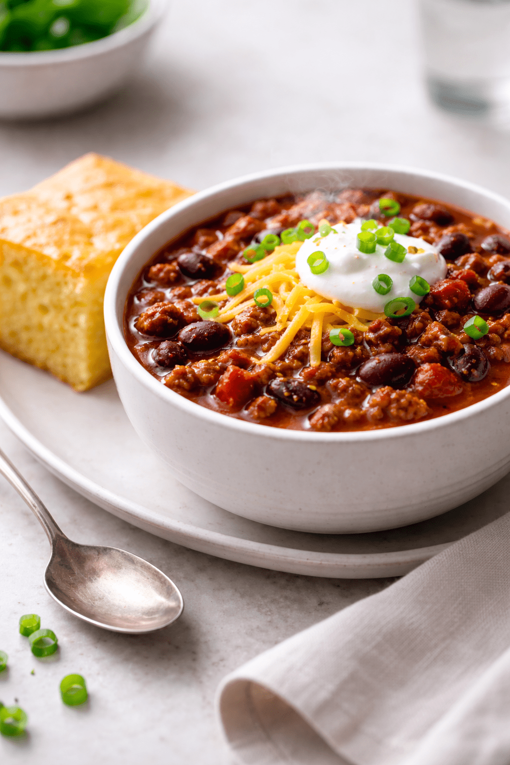 How to make ground beef chili