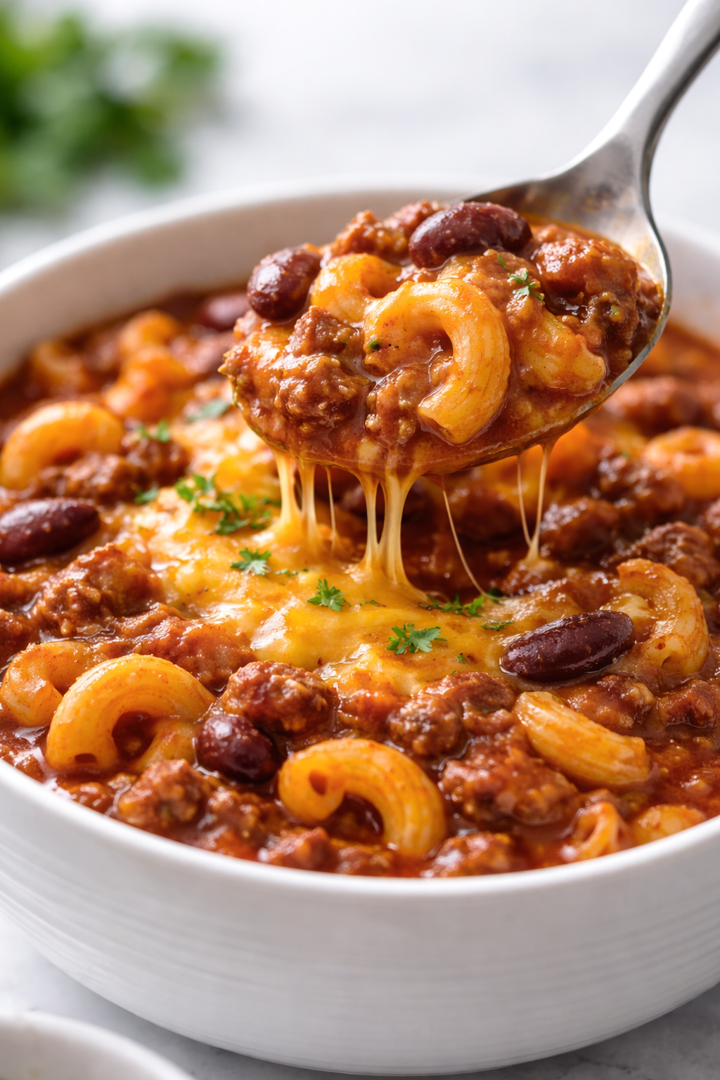 chili with macaroni recipe 