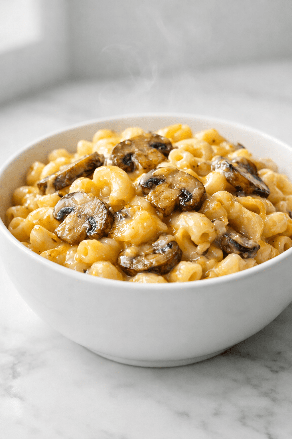 How to make Mushroom mac and cheese