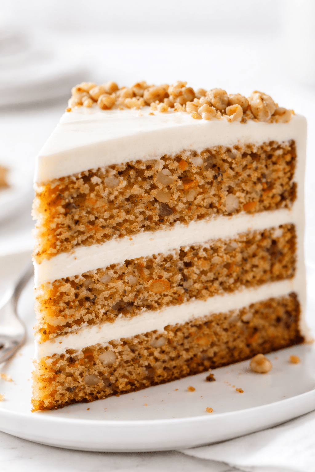 Moist carrot cake