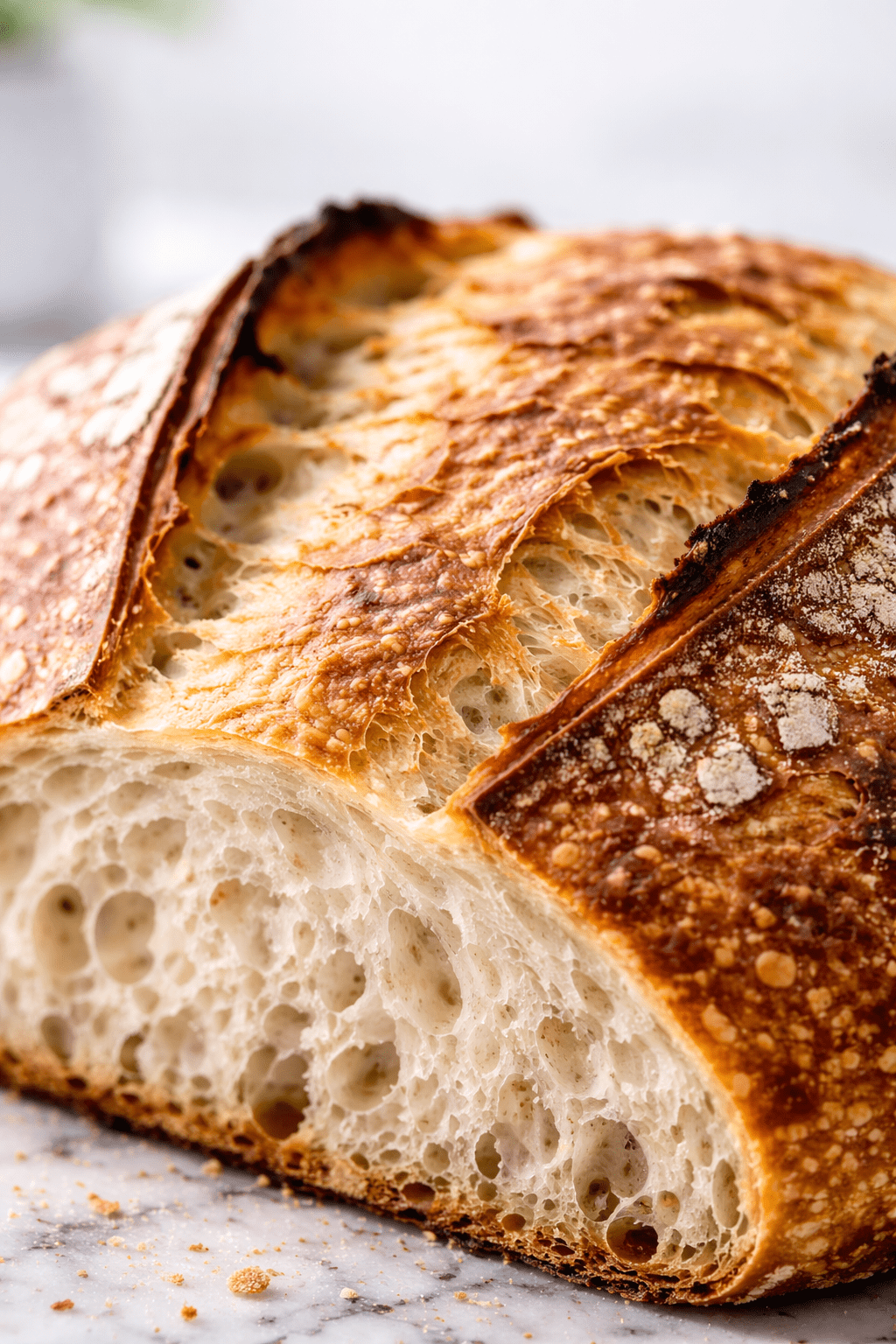 How to make easy sourdough bread 