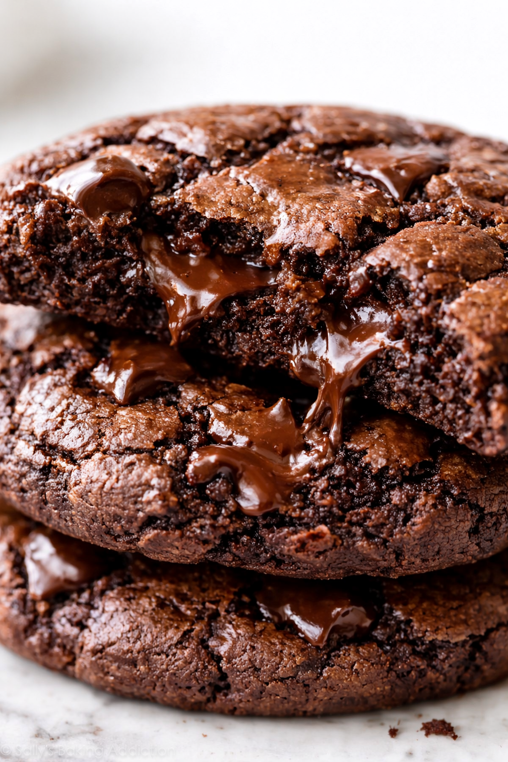 Chewy chocolate brownie cookies recipe 