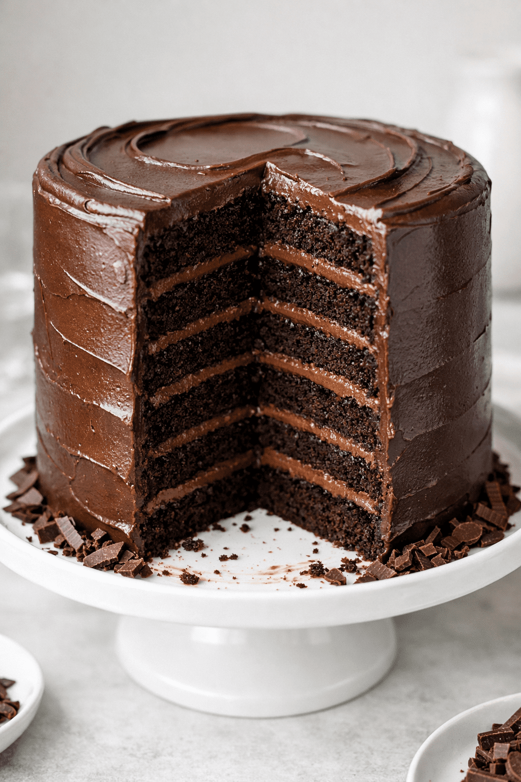 Seven Layer Chocolate Cake recipe 